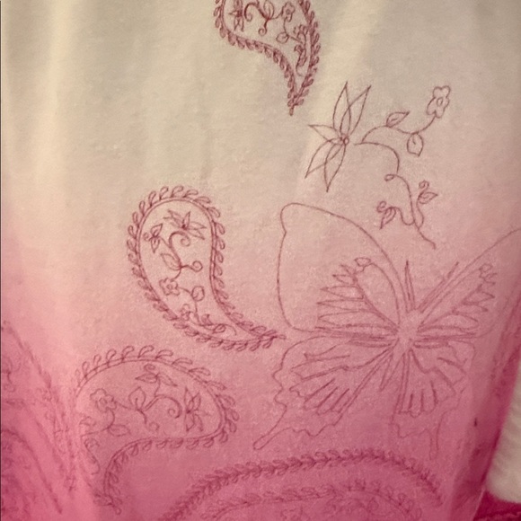 So Wear It Declare It Pink and White Strapless Dress - Picture 6 of 7